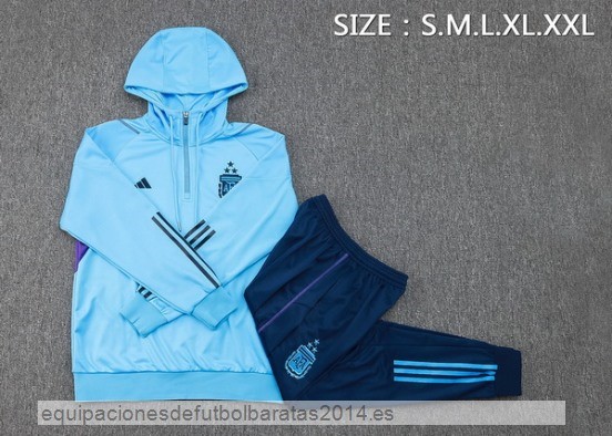 Nuevo Conjunto Completo Chaqueta Con Capucha Niños Niños Argentina 2023 Azul Baratas